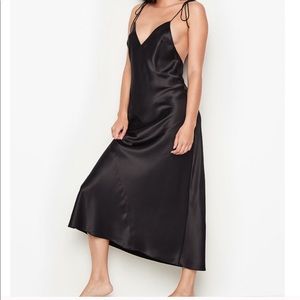 Victoria Secret Black Slip Dress